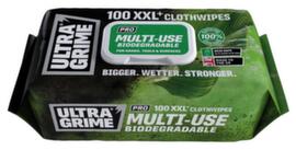Ultra Grime Reinigungstücher PRO Multiuse Bio, 100 Tücher, Stoff