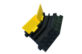 UDOBÄR Kabelbrücke aus Gummi in schwarz/gelb