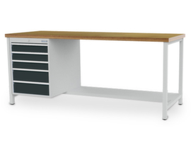 Bedrunka + Hirth Werkbank mit Multiplexplatte