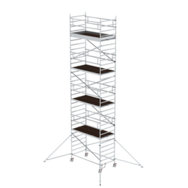 Rollger&uuml;st 1,35 x 2,45 m mit Ausleger & Doppel-Plattform Plattformh&ouml;he 8,39 m