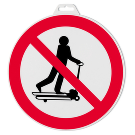 Hinweisschild aus Polystyrol