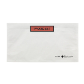 Lieferscheintaschen aus Papier