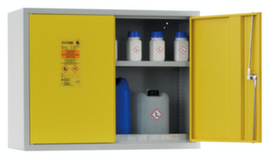 Lacont Umwelt-Wandschrank storeLAB UWS-H 800 aus Stahl, H&ouml;he x Breite x Tiefe 600 x 800 x 300 mm