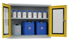 Lacont Umwelt-Wandschrank storeLAB UWS-H 800 GL aus Stahl, H&ouml;he x Breite x Tiefe 600 x 800 x 300 mm