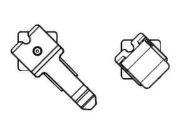 Quadrifoglio Verbindungshalterung Pop-Up