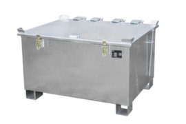 Bauer Lithium-Ionen Lagerbehälter LIL280 mit Brandschutz-Füllmaterial, Inhalt 280 l