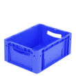 Euronorm-Stapelbehälter Ergonomic, blau, Inhalt 15 l
