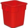 Rubbermaid Eckiger Wertstoffcontainer, 106 l, rot