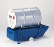 Rollcart Fasskippbock mit Ölwanne 208 l und Auflage mit Walzen, für 1 x 200-Liter-Fass Milieu 1 S