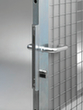 TROAX Schiebetür für Trennwandsystem, Breite 2800 mm Detail 1 S