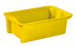 Drehstapelbehälter, gelb, Inhalt 34 l Standard 2 S