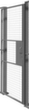 TROAX Schiebetür für Trennwandsystem, Breite 2800 mm