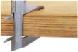 KLW Lutz Werkbank mit Multiplexplatte, 2 Schubladen, 1/2 Ablageboden Detail 1 S