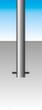 Stilpoller mit Halbkugelkopf, Höhe 1160 mm, zum Einbetonieren Detail 1 S