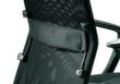 Mayer Sitzmöbel Drehsessel mit Netzrücken, Bezug Kunstleder, schwarz Detail 2 S