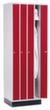 C+P Raumsparschrank Classic mit 4 Abteilen
