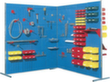 Kappes Loch-/Schlitzplatten-Trennwand RasterPlan® als Doppelfeld 90°