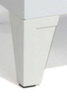 C+P Garderobenschrank Classic mit glatten Türen und 3 Abteilen, Abteilbreite 300 mm Detail 1 S