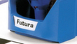 Etikett Futura für Sichtlagerkasten Milieu 1 S