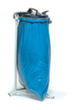 fetra Müllsackständer, für 120-Liter-Säcke, RAL7035 Lichtgrau, Deckel schwarz Milieu 1 S