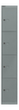 Bisley Schließfachschrank Office, 4 Fächer Standard 2 S