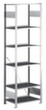 META Steckregal Grundfeld mit Anschlagkante, Höhe x Breite x Tiefe 2200 x 806 x 336 mm, 6 Böden Standard 2 S