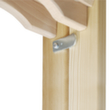 Hymer Sprossenstehleiter aus Holz Detail 2 S