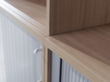 Nowy Styl Büroregal E10, Breite 800 mm, 3 OH Detail 2 S