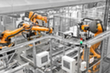 TROAX Wandelement für Maschinen-Schutzgitter, Höhe x Breite 2050 x 300 mm Milieu 3 S