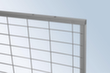 TROAX Wand-Aufsatzelement Standard für Trennwandsystem, Breite 700 mm Detail 1 S