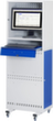 RAU Mobiler PC-Schrank Slim Line, RAL7035 Lichtgrau/RAL5010 Enzianblau Standard 2 S