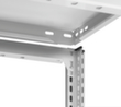 hofe Traversenregal in schwerer Bauart, Höhe x Breite x Tiefe 2500 x 1360 x 635 mm, 6 Böden Detail 1 S