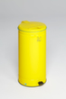 VAR Abfallbehälter GVA mit Fußpedal, 66 l, gelb
