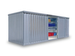 Säbu Verzinkter Materialcontainer FLADAFI® mit Flügeltür