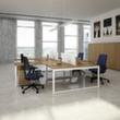 Quadrifoglio Büroschrank Practika, 2 Ordnerhöhen, weiß/grau Milieu 1 S