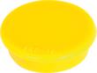 Runder Magnet, gelb, Ø 24 mm