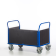 Rollcart Dreiwandwagen mit rutschsicherer Ladefläche, Traglast 1200 kg Standard 8 S