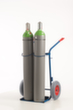 Rollcart Flaschenkarre, für 2x40/50 l Flasche, Luft-Bereifung Standard 13 S