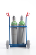 Rollcart Flaschenkarre, für 2x20 l Flasche, Luft-Bereifung Standard 6 S