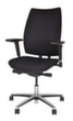 Bisley Bürodrehstuhl Upscale mit 4D-Armlehnen, schwarz Standard 3 S