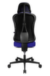 Topstar Bürodrehstuhl Art Comfort mit Kopfstütze, royalblau Standard 4 S