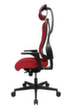 Topstar Bürodrehstuhl Art Comfort mit Kopfstütze, rot Standard 7 S
