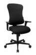Topstar Bürodrehstuhl Art Comfort mit Synchronmechanik, schwarz Standard 6 S
