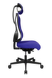 Topstar Bürodrehstuhl Art Comfort mit Kopfstütze, royalblau Standard 9 S