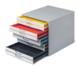 Durable Schubladenbox VARICOLOR® MIX in weiß, für DIN A4/DIN C4/Folio Standard 2 S