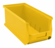 Allit Stapelbarer Sichtlagerkasten ProfiPlus Box 3L, gelb, Tiefe 320 mm, Polypropylen