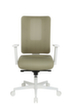 Topstar Bürodrehstuhl Sitness Life 50 mit offenem Rückenträger, Netzrückenlehne mit offenem Rückenträger, schlamm Standard 3 S