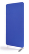 Schallabsorbierende Stellwand, Höhe x Breite 1800 x 1000 mm, Wand blau