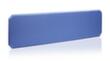 Schallabsorbierende Tischtrennwand, Höhe x Breite 450 x 1200 mm, Wand blau
