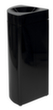 Selbstlöschender Wertstoffbehälter probbax®, 40 l, schwarz, Kopfteil schwarz